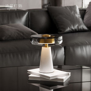 Modern Minimalist Table Lamp E27 Led Switch Control For Bedroom Living Room Study <b>Decorative</b> <b>Lighting</b> - Product Image 3