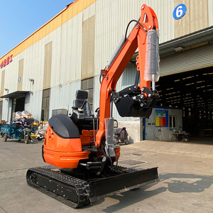 Nouvelle pelle sur chenilles tout-terrain de 2,5 tonnes de fabrication chinoise, mini-excavatrice avec accessoires - Product Image 2