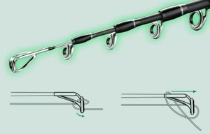 Canne à pêche télescopique réglable en carbone <span class=keywords><strong>Ma</strong></span> <span class=keywords><strong>Kou</strong></span> légèrement droite Portable pour la carpe d'eau douce 77g pour les enfants - Product Image 4