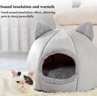 Produits pour animaux de compagnie, maison confortable pour dormir, tente pour chats, accessoires, niche, lit doux pour animaux de compagnie