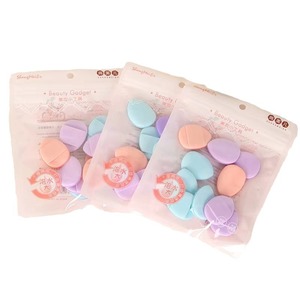 Mini Fingertip <b>Powder</b> Puff <b>Egg</b> Shape Hydrophilic Non Latex Portable Wet Dry Use One Pack Ten Pieces - Product Image 4
