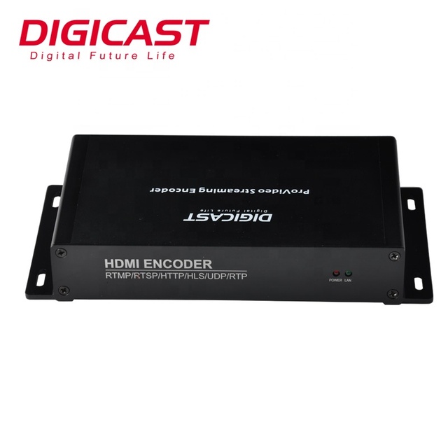 DMB-8904A-EC ProVideo Streaming Encoder H.264 H.265 4 Channels HD MI to IP Full HD 1080P Live Streaming Encoder