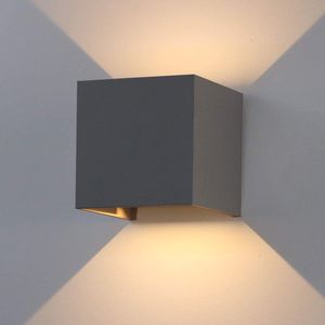 <span class=keywords><strong>Applique</strong></span> murale led en aluminium, pour hôtel, extérieur, carré, haut et bas - Product Image 1