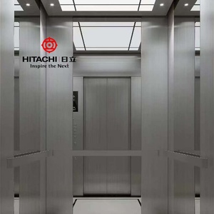 Ascensor de Pasajeros Sin Engranajes de Bajo Consumo Energético y Silencioso de Hitachi, Precio de Fábrica, 400 kg, 10 Pisos, Ascensor Comercial en China - Product Image 4