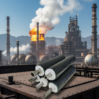 Tuyau de vapeur pré-isolé en acier 316 304 DN15-DN100, protection contre la condensation, pipeline isolé pour l'industrie chimique