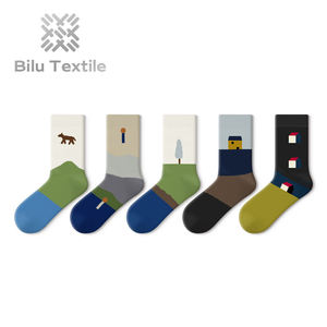 Échantillon Gratuit - Chaussettes Antibactériennes Mi-Mollet avec Logo Personnalisé, Chaussettes de Sport de Qualité, Unisexe, Anti-Odeur - Product Image 1