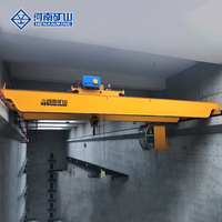 Pont roulant à double poutre de la marque chinoise Crane Manufacture KuangYuan avec chariot de levage pour le levage de marchandises de 25 tonnes