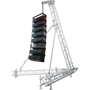 Line Array ลำโพง Truss Tower Stand สำหรับอุปกรณ์เสียงระบบทรัสลิฟท์ทาวเวอร์