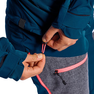 Hot Sale Men's Winter Waterproof Softshell <b>Jacket</b> with Stand Collar Zipper Front Hooded Eco-Friendly & Windproof for Hiking - Product Image 4