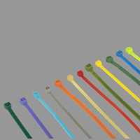 Bridas Autoblocantes para Cables, Hechas de Nailon, Disponibles en Varios Colores y Tamaños, Ligeras y Fáciles de Usar