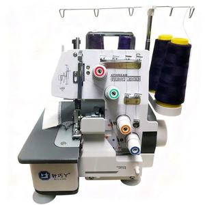 FN434D <span class=keywords><strong>Skyfly</strong></span> Nueva Máquina de Coser Overlock Doméstica Mini de Alta Calidad con Configuración de Cama Alta, Rodamiento de Engranajes Central y Doble de Alta Velocidad - Product Image 3