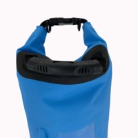 Mochila de bolsa seca impermeable de PVC 500D personalizada profesional con bolsillo con cremallera