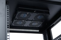 Armoire de serveur réseau antichoc 18U 27U 32U 37U 42U 48U à cadre ouvert 4 poteaux pour refroidissement