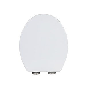 Cubierta de asiento de inodoro de plástico PP con cierre suave estándar europeo, tapa de inodoro con función de liberación rápida de un botón, para <span class=keywords><strong>Wc</strong></span> con un solo botón - Product Image 2