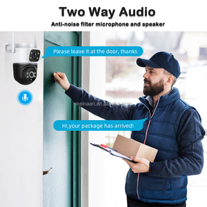 Mới đến 8MP không dây <span class=keywords><strong>Wifi</strong></span> video giám sát IP PTZ máy ảnh 4K 360 CCTV ngoài trời ống kính kép tuya <span class=keywords><strong>wifi</strong></span> thông minh <span class=keywords><strong>Camera</strong></span> An Ninh - Product Image 4