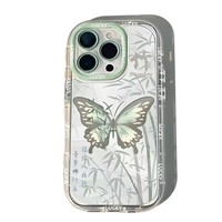 Nouvelles Coques de Téléphone Antichoc de Luxe avec Papillons pour iPhone 17 Air 16 15 Plus Pro Max 14 13 12 11 – Housse de Protection Personnalisable avec Logo