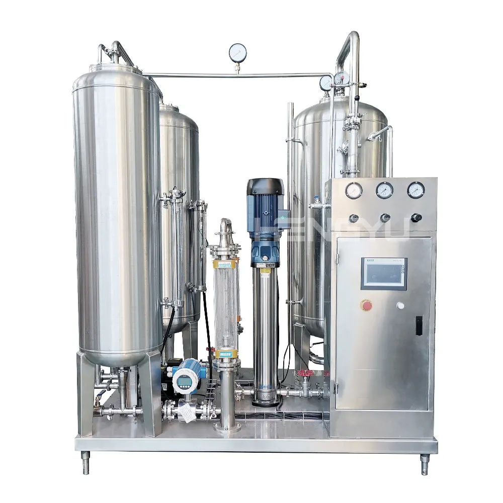 Carbonated beverage syrup water drink mixing machine / CO2 mixer