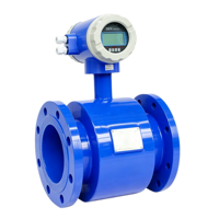 Débitmètre électromagnétique intelligent NYLD100, prix direct usine, RS485 4-20mA, pour acides forts, précision 0,5 %