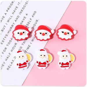 Christmas Resin <b>Charms</b> Cartoon Animal Shape Hand Painted Artistic Craft Decor For Diy Jewelry Making - Product Image 4
