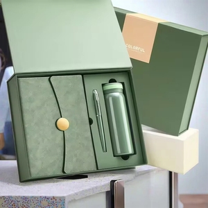 Juego de Cuadernos <span class=keywords><strong>A5</strong></span> de Lujo Hechos a Mano al por Mayor con Logotipo Personalizado, Memoria USB, Bolígrafo, Regalo Corporativo Promocional para Ejecutivos - Product Image 1