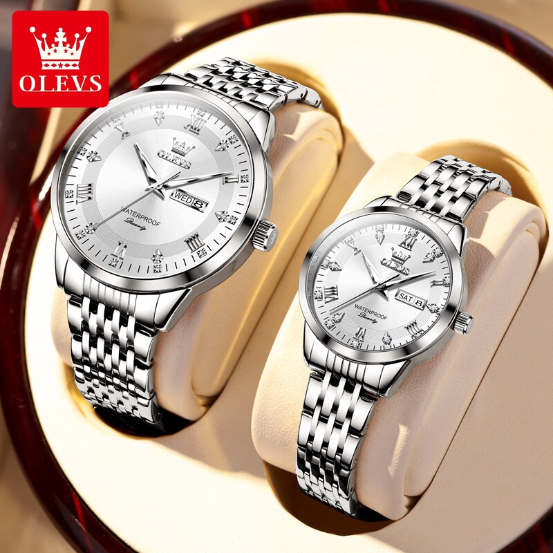 Cintura in acciaio, coppia bianca - garanzia 10 anni