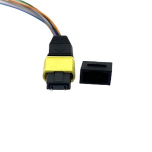 Kexint <span class=keywords><strong>MPO</strong></span> vá dây tùy chỉnh <span class=keywords><strong>8</strong></span> sợi 0.9mm <span class=keywords><strong>MPO</strong></span> APC (nam) <span class=keywords><strong>8</strong></span> <span class=keywords><strong>LC</strong></span> UPC SM g657a2 0.3m LSZH - Product Image 2