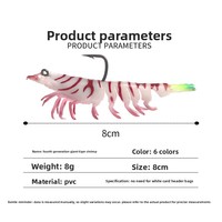 Aotuo Leurre souple réaliste multi-sections de 8 cm et 8 g avec plomb et hameçon pour la pêche au bar et au culter en eau douce – Meilleure vente