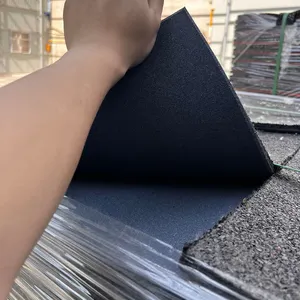 Antislip 2Cm Dikte Epdm Gym Vloerrollen Tegels Rubberen Matras Voor Boksbeschermende Vloeren