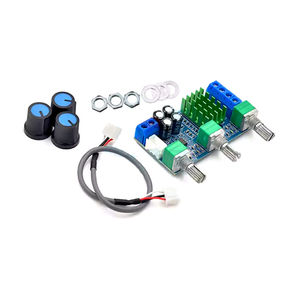 TPA3116D2 DC 12V 24V 80W x 2 ช่องสัญญาณคู่ ดิจิตอลออดิโอ TPA3116D2 บอร์ดปรับเสียงแหลมเบส พร้อมพรีแอมป์ในตัว XH-M567 - Product Image 1