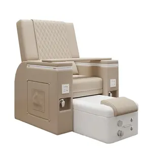 Silla de masaje de spa de pedicura de lujo Foshan para salón de uñas con silla de spa de pedicura multifuncional de masaje eléctrico