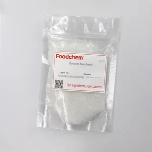 Top Level White Crystal Powder Sweeteners Saccharin Sodium Packed In Bag