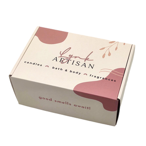 Emballage personnalisé pour flacon cosmétique, <span class=keywords><strong>bombe</strong></span> de bain pour cils, boîtes d'expédition <span class=keywords><strong>en</strong></span> papier ondulé pour l'emballage avec adhésif auto-collant - Product Image 4