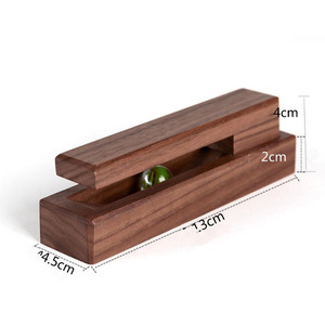 Porte-serviettes mural en <span class=keywords><strong>bois</strong></span> massif avec pince géante et adhésif pour salle de bain et cuisine - Product Image 3