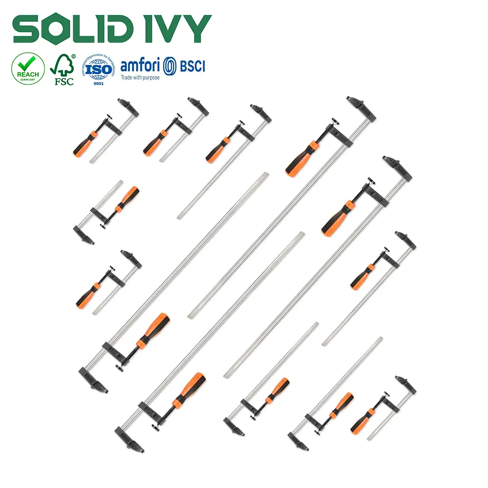 Schnell verstellbar Verschiedene Arten Holz bearbeitung Hochleistungs-Metall-Kunststoff-G-Klemmen