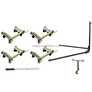 Kleiner manueller Auto-<span class=keywords><strong>Mover</strong></span>, Trolley-Handling-Ausrüstung, Vierrad-Hebel Typ Mangan-Stahlriemen-Traktion stange - Product Image 1