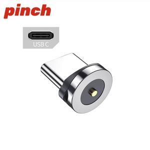 Tête de charge magnétique pour téléphones portables, prise de remplacement en alliage d'aluminium avec connecteurs de type C et micro USB - Product Image 2