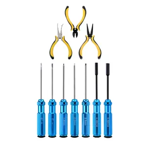 Rc Model 7 Piece Philips/Hex/Torx/Socket/Slotted Screw Driver For Rc Drone
