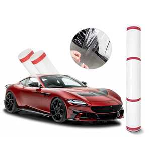 HIGHCOOL Wholesale Transparent TPU PPF Film High Gloss Hydrophobic Self Healing Clear Paint Protection Film for Cars - Product Image 1