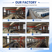 ZTSS Bâtiments Industriels Modernes en Acier Structures Préfabriquées Entrepôt de Stockage Conception Personnalisée Service d'Exportation