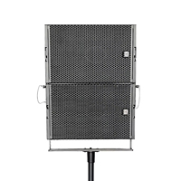 Sistema de Sonido Profesional, Subwoofer Activo de 15 Pulgadas, Neodimio, Audio de Alta Resolución, Conjunto de Arreglo Apilado 4+1 (Grupo 2) (SA115/DP+4*C.3208)