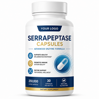 Capsules de Serrapeptase OEM ODM : Soutien enzymatique pour la santé immunitaire et le bien-être général – Complément alimentaire en marque blanche