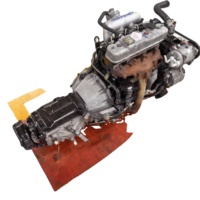 Ensemble moteur diesel complet d'occasion 4JB1 NKR pour camion Isuzu léger, remplacement et réparation