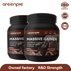 Greenpie Massive Gainer High <strong>Protein</strong> Carb Blend Super Dietary Supplement <strong>Protein</strong> <strong>Powder</strong> Vitamin C and Zinc for Immune Support - Product Image 3