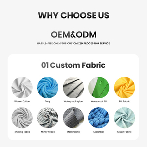 Vente d'usine : Bavoirs en tissu imperméables personnalisés pour bébé, protection intégrale avec poche pour les repas - Product Image 4