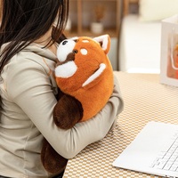 Nouvel oreiller en peluche Panda, tissu doux et moelleux, coussin de sieste pour bureau, anti-stress, décoration intérieure pour enfants, repos quotidien