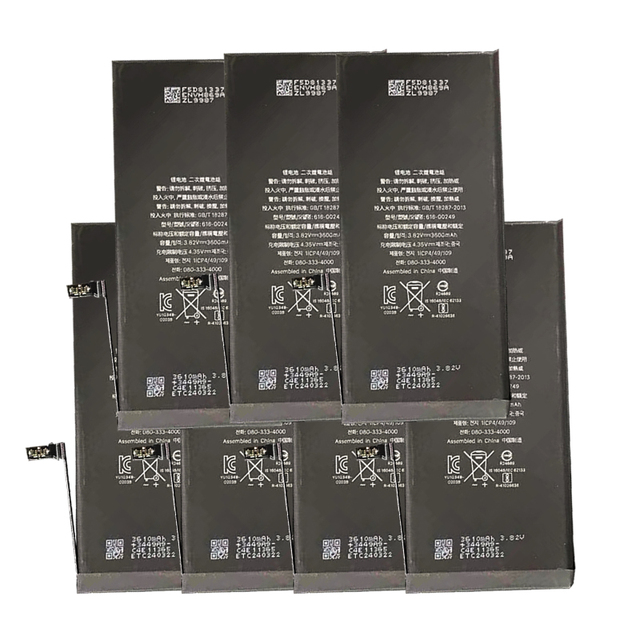 High Quality Battery for Apple Mobile Phones 6/7/8/X/XS/XR/11/12/13/14pro/15pro Max/16PRO MAX Full Range Wholesale Laptop Use