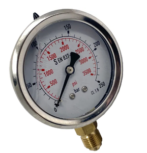 Manometro Idraulico Analogico per <span class=keywords><strong>Test</strong></span> Kit, Ricambio per Escavatore, Componenti per Macchine Edili in Offerta Speciale - Product Image 2