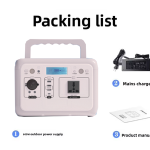 Custom 500W Portable Power Station Vehicle-Mounted Emergency <b>Mobile</b> Charger for Outdoor Camping & Fishing EG007-Li Portable Powe - Product Image 4