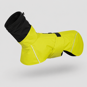 เสื้อกันฝนสุนัขลายทาง แฟชั่น กันน้ำ สะท้อนแสง ปรับขนาดได้ - Product Image 6