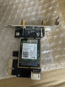 Carte réseau <span class=keywords><strong>7265NGW</strong></span> avec adaptateur de carte WiFi PCIE, carte réseau sans fil, convertisseur M2 NGFF BT pour ordinateur de bureau Wi-Fi 7260NGW - Product Image 1